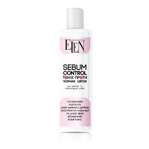 Tonikas ELEN SEBUM Control nuo inkštirų riebiai ir mišriai odai  200 ml